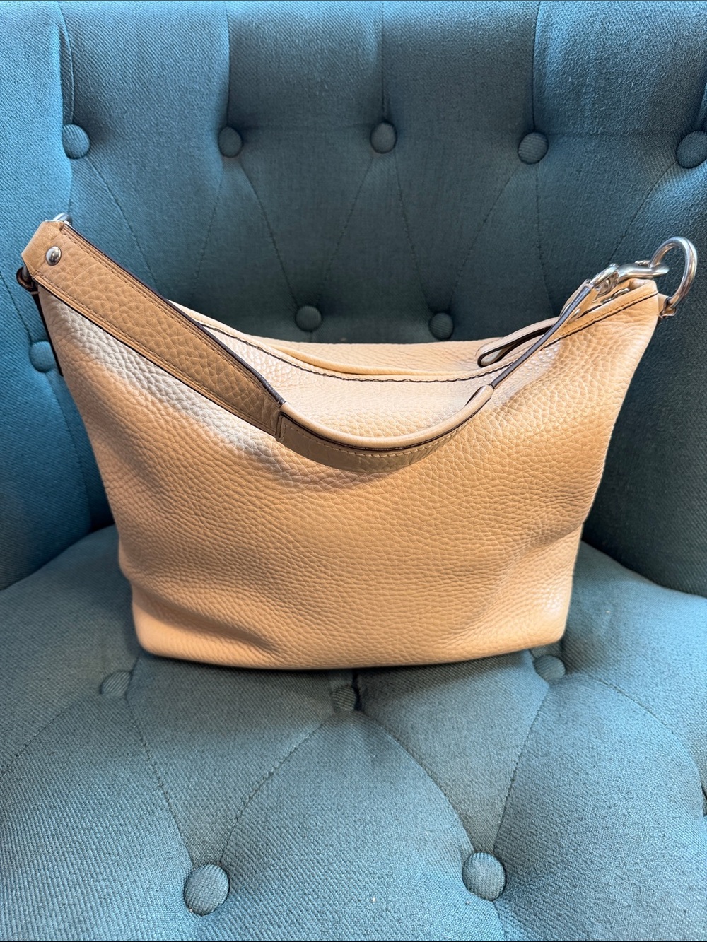 Coach Sarah Hobo Bag F13094 Cream